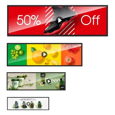 Bon prix Moniteur d'écran publicitaire LCD à signalisation numérique VGA 240V 1920x1080 en ligne