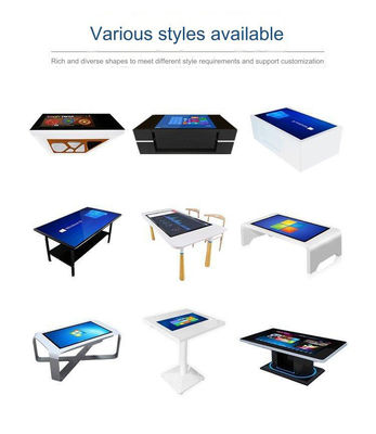 Bon prix Moniteur d'affichage de table à écran LCD intelligent publicitaire multi-touch 240V en ligne